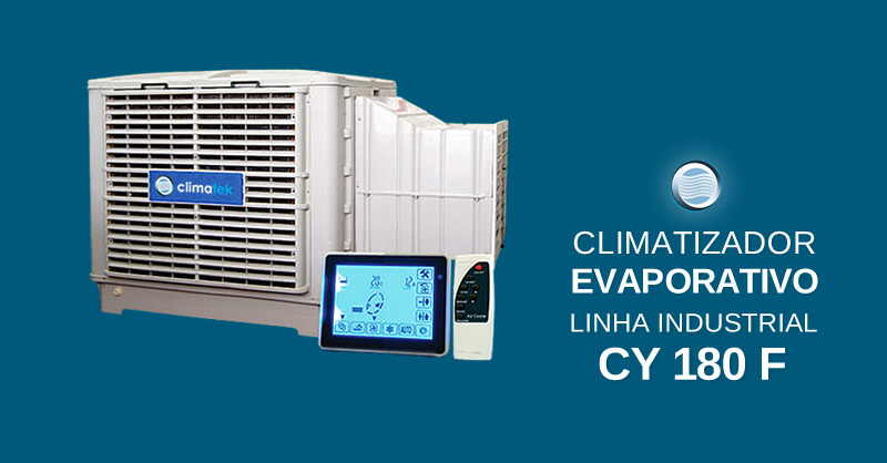 Climatizador Evaporativo Linha Industrial CY 180 F