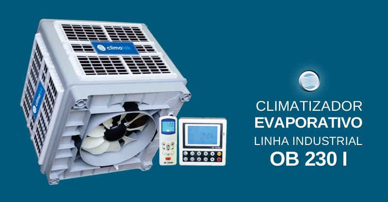 Climatizador Evaporativo Linha Industrial OB 230 I